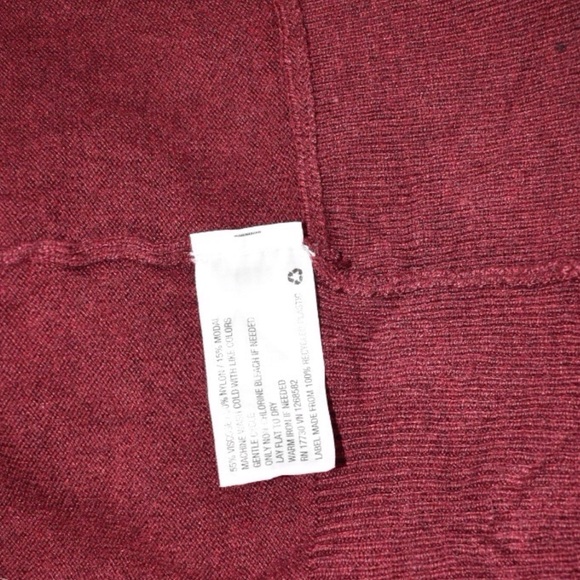 A New Day Burgundy Cardigan - Picture 5 of 6